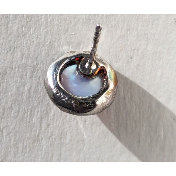 Ippolita Earrings Sterling Silver Wonderland Lollipop Studs Grape MSRP $275 - Picture 8 of 11